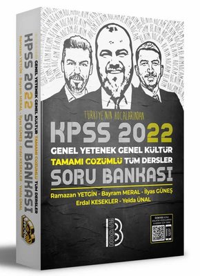 2022 KPSS Genel Yetenek Genel Kültür Tamamı Çözümlü Tüm Dersler Soru Bankası
