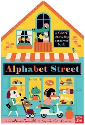 Alphabet Street: A Giant Lift – the – Flap Concertina Book! Pdf indir
