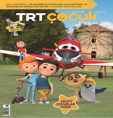 TRT Çocuk Dergisi -Ocak 2022 Pdf indir