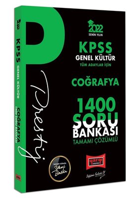 2022 KPSS Genel Kültür Coğrafya Prestij Seri Tamamı Çözümlü 1400 Soru Bankası Pdf indir