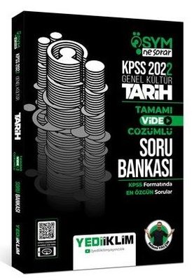 2022 KPSS Genel Kültür ÖSYM Ne Sorar Tarih Tamamı Video Çözümlü Soru Bankası